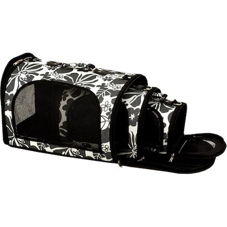 A&E Cage A&E Cage HB1505M Black 13 x 9 x 9 in. The Excursion Pet Carrier; Black HB1505M Black